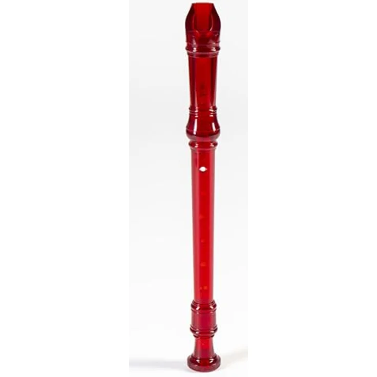 Yamaha YRS-20 BR Sopranblockflöte, barocke Griffweise, ABS-Kunststoff, transparent rubinrot, inkl. Tasche, a1 = 442 Hz – Bild 2