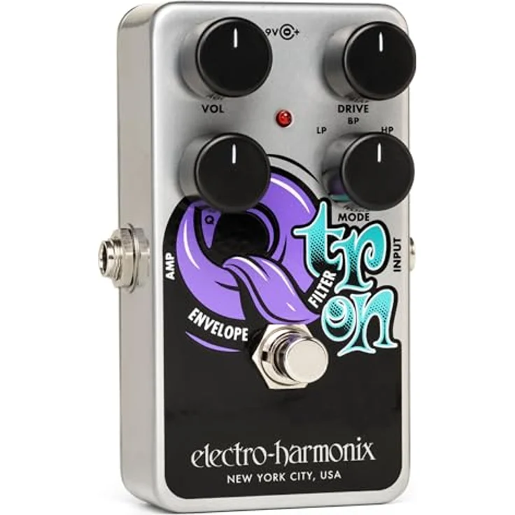 Electro Harmonix Nano Q-Tron Envelope Filter, Effektpedal für E-Gitarre & Bass mit 3 Schaltbaren Modi und Q-Control – Bild 3