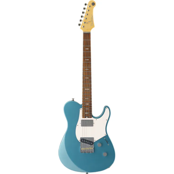 Yamaha Pacifica SC P11S BMB, E-Gitarre mit Erlekorpus, Ahornhals, Palisandergriffbrett, Breeze Metallic Blue, inkl. Hardshell Case