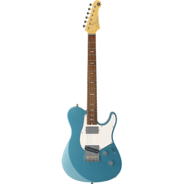Yamaha Pacifica SC P11S BMB, E-Gitarre mit Erlekorpus, Ahornhals, Palisandergriffbrett, Breeze Metallic Blue, inkl. Hardshell Case