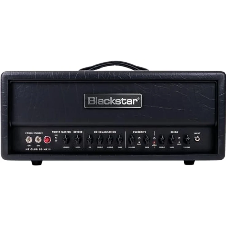 Blackstar HT Club 50 Head Mk III, Röhren Topteil für E-Gitarre mit 50 Watt, Clean und Overdrive Kanälen – Bild 2