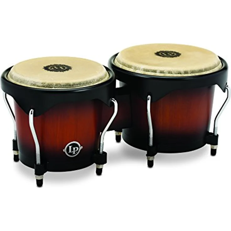 LP 601NY-VSB City Serie Bongo Set, 6" + 7" Durchmesser, Siamesisches Eichenholz, Vintag Sunburst, inklusive Stimmschlüssel – Bild 1