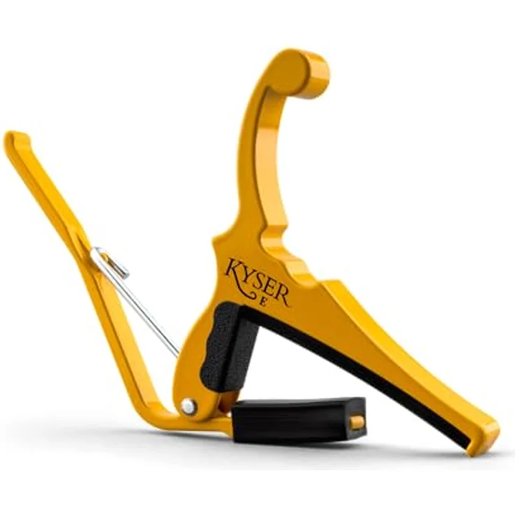 Kyser KBMB Banjo / Mandolin Capo, schwarz, einhändig bedienbar für Banjo und Mandoline – Bild 1