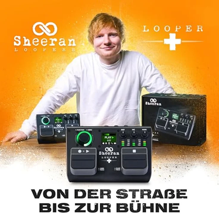 Sheeran Loopers Looper +, Looper Pedal mit 4 Modi, 32-Bit-Audio und 128 Speicherplätzen – Bild 2
