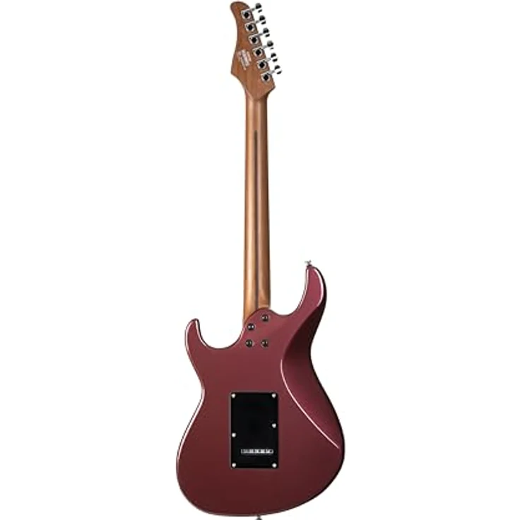 Cort G250SE VVB E-Gitarre, Korpus aus Linde, gerösteter Ahornhals, Cort Voiced Tone Tonabnehmer, Vivid Burgundy – Bild 5