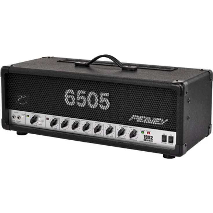 Peavey 6505 1992 Original Head, Röhren-Topteil für E-Gitarre mit 120 Watt, schwarz