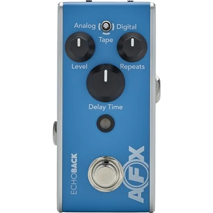 Fishman AFX EchoBack Mini Delay, Effektpedal für Gitarre mit 3 Modi: Analog, Tape & Digital, intuitives Tap Tempo – Bild 2