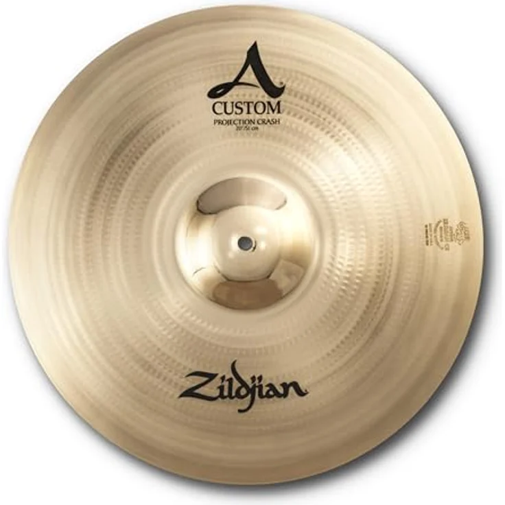 Zildjian 20" A-Custom Projection Crash, Schlagzeugbecken mit brillantem Finish, erhöhtem Sustain und kraftvollem Klang – Bild 1
