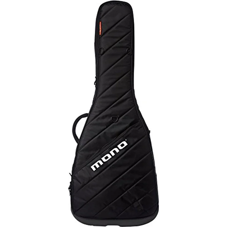 Mono Cases Vertigo Electric Guitar M80-VEG-BLK, professionelles Gigbag für E-Gitarre, 20mm Polsterung, wasserabweisendes Sharkskin Nylon, schwarz – Bild 4