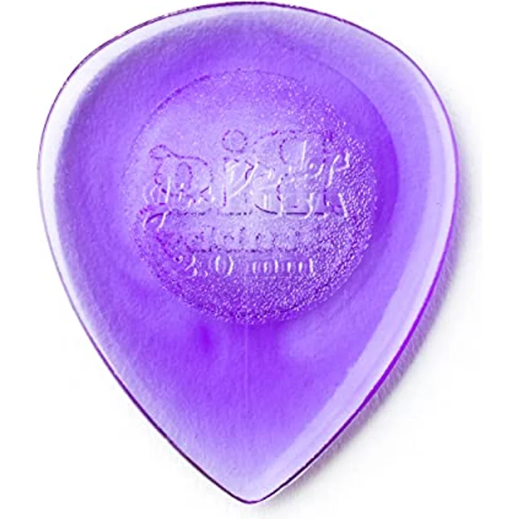 Jim Dunlop Plektrum Big Stubby 2,00mm, 6 Stück, konturiert für sanften Release, aus Lexan für besseren Grip – Bild 2