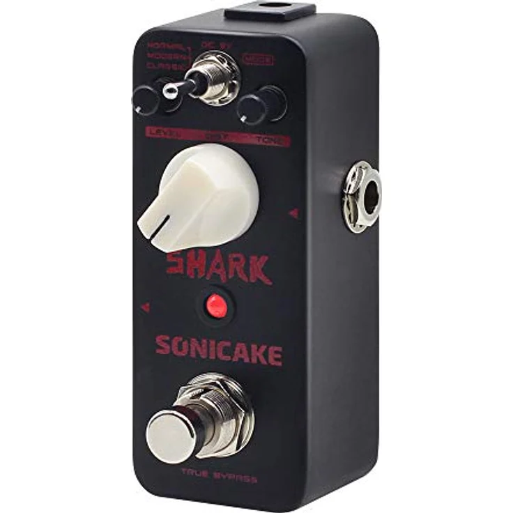 SONICAKE Distortion Gitarre, analoges Effektpedal mit 3 Mode Tone Shaping und True Bypass – Bild 1