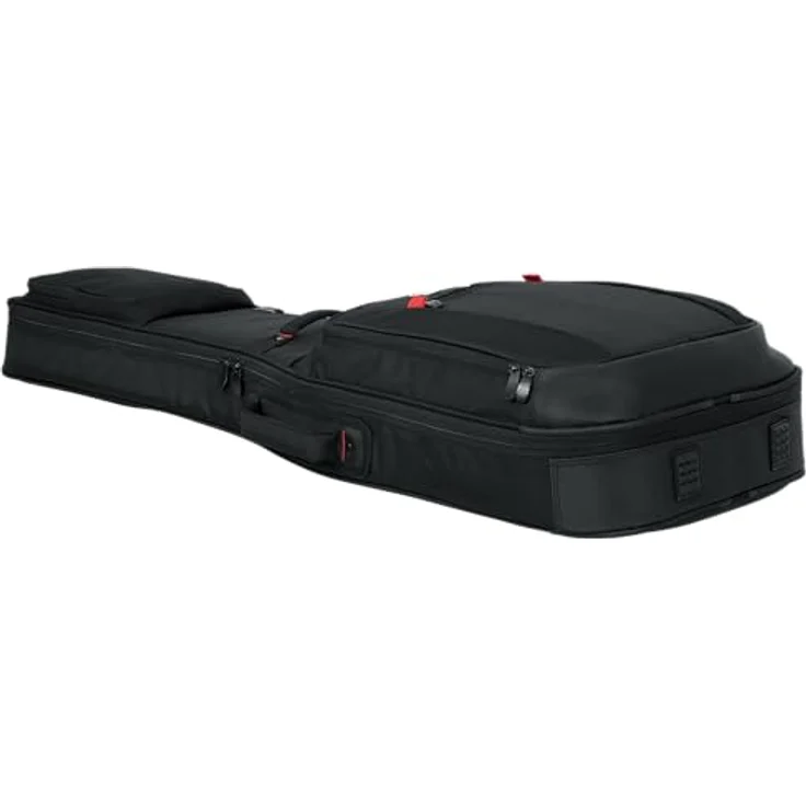 Gator G-PG E-Guitar Bag, ProGo Ultimate Gigbag mit Micro-Fleece Innenpolsterung und abnehmbarem Rucksacktrageriemen, schwarz – Bild 12