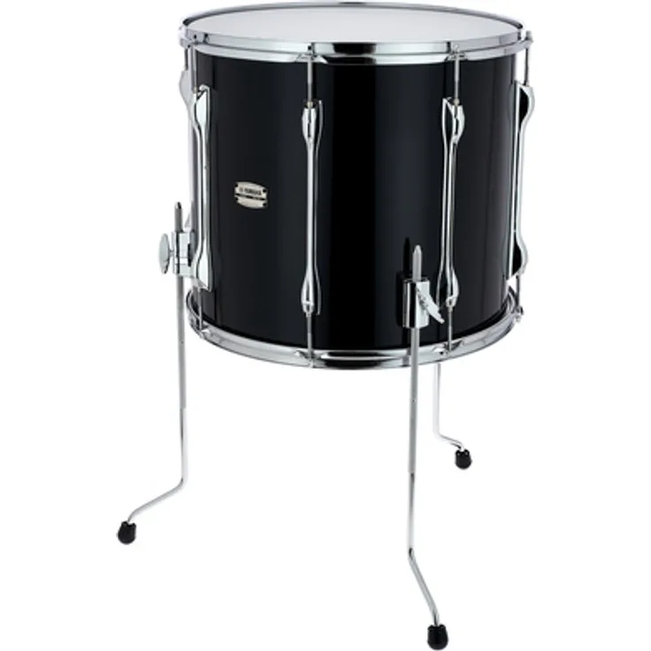 Yamaha Recording Custom 18"x16" Standtom, Kessel aus 100% Birke, hochglanzlackiert, Finish: Solid Black (SOB)