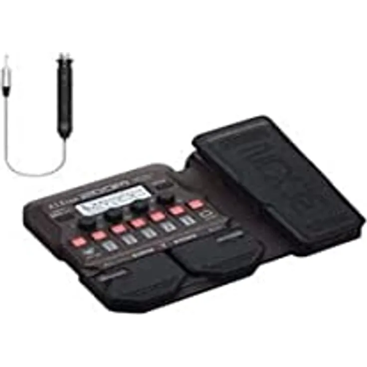 Zoom A1X, Multieffekt für E-Gitarre mit 90 Effekten und Expressionspedal, ideal für akustische Instrumente