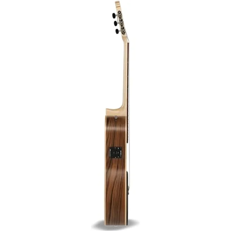 Manuel Rodriguez Ecologia Samba, 4/4 elektro-akustische Gitarre mit Cutaway, Boden und Zargen aus Nussbaum, Decke aus massiver europäischer Fichte, offenporig/seidenmatt – Bild 2