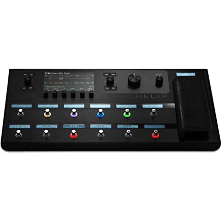 Line6 Helix Guitar Processor, Gitarren-Multieffekte mit Dual DSP, 50 Amp Modellen, 104 Effekten, 10 Eingängen und 12 Ausgängen – Bild 3