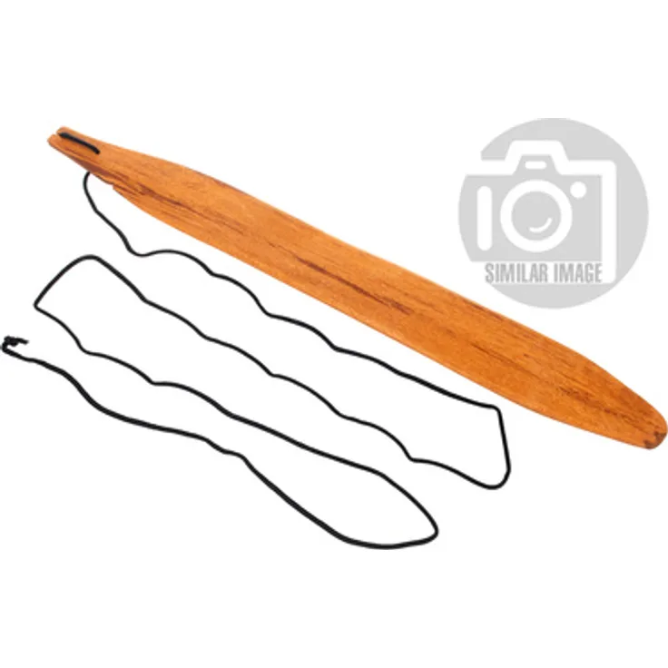 Thomann Bullroarer natural, Schwirrholz aus naturbelassenem Leichtholz, Länge 45 cm mit optimalem Klang