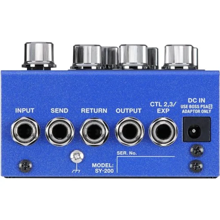 Boss SY-200, Gitarren Synthesizer mit 128 Speicherplätzen, analog inspirierten polyphonen Klängen, LCD Display und einstellbaren Klangparametern – Bild 2