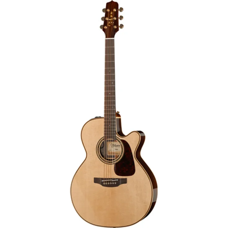 Takamine P5NC Westerngitarre, Pro Serie, Cutaway, massive Fichtendecke, Natur Hochglanz, inkl. Softcase