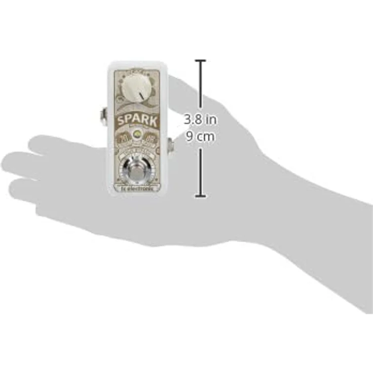 tc electronic Spark Mini Booster, Gitarren-Effektgerät mit 20 dB Pegelanhebung und True Bypass – Bild 3