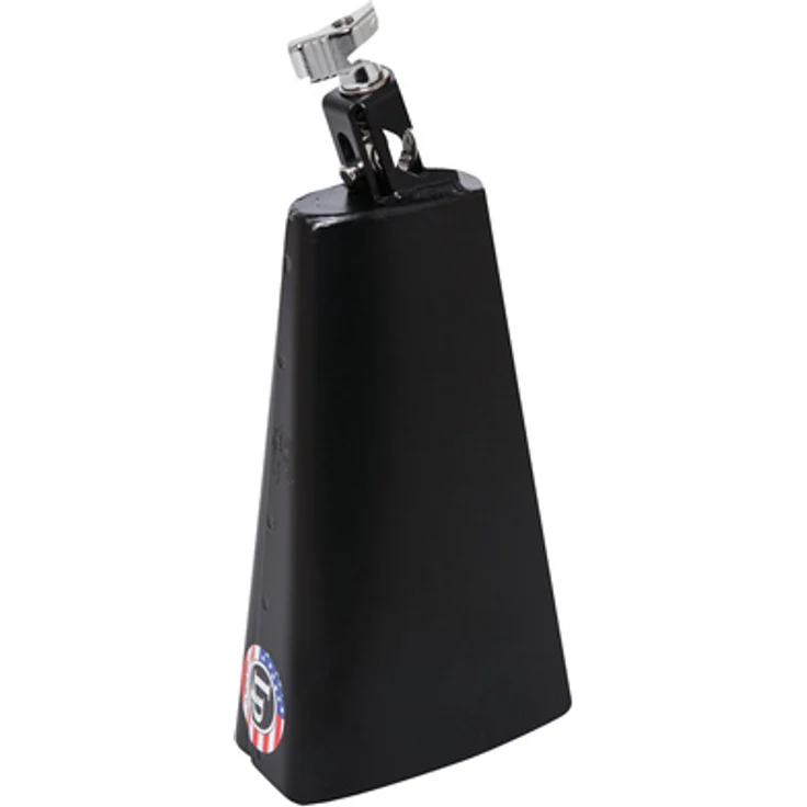 LP 007-N Rock Cowbell, 08" Cowbell aus 14-Gauge Stahl, schwarzer Klang mit intensivem und scharfem Sound