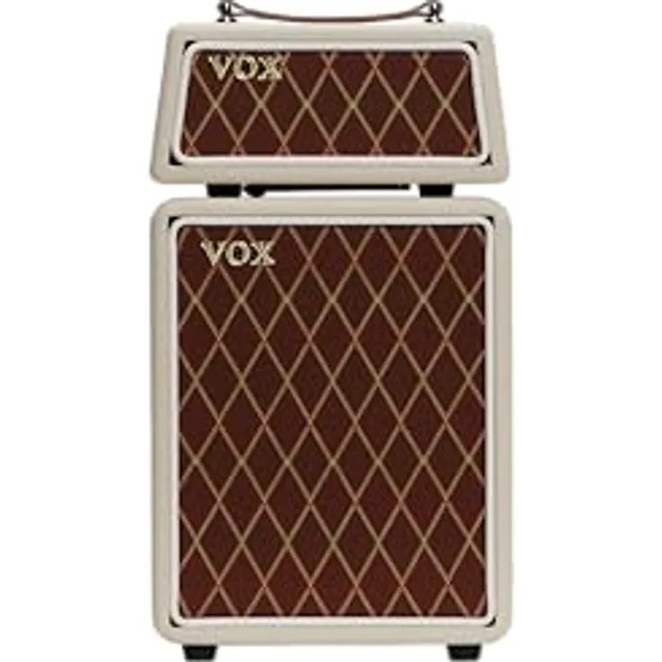 Vox Micro Superbeetle Bluetooth, E-Gitarren-Topteil mit 5 Watt Lautsprecher, integriertem Akku, drei Sound Modi und authentischem VOX-Design