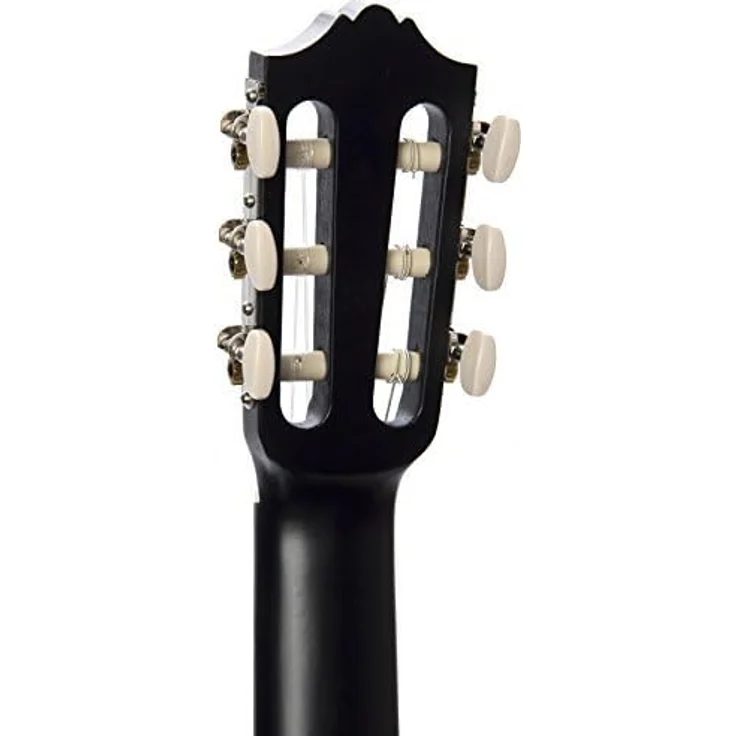 Yamaha GL1 Black, Gitarlele mit 6 Saiten, Fichtendecke, Meranti Body, Sonokeling Griffbrett, inkl. Gig Bag – Bild 5