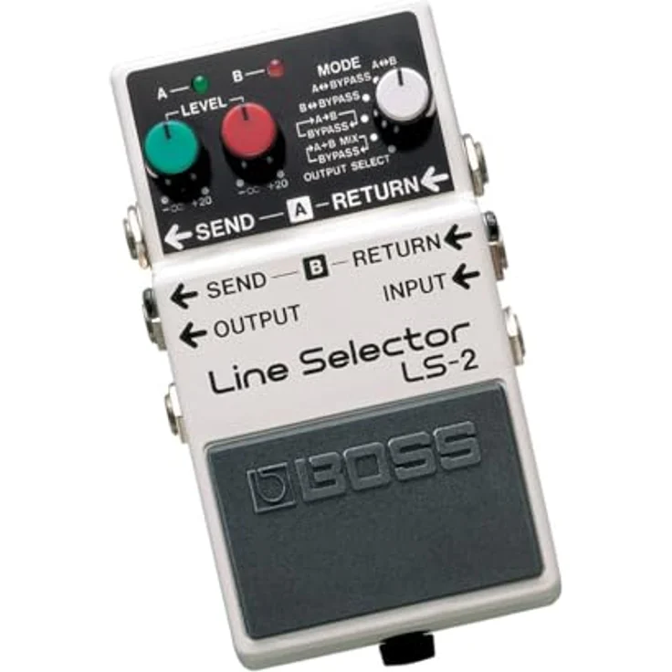 Boss LS-2 Line Selector, Gitarren-Effektgerät mit zwei schaltbaren Einschleifwegen und Verteilerbuchse – Bild 3