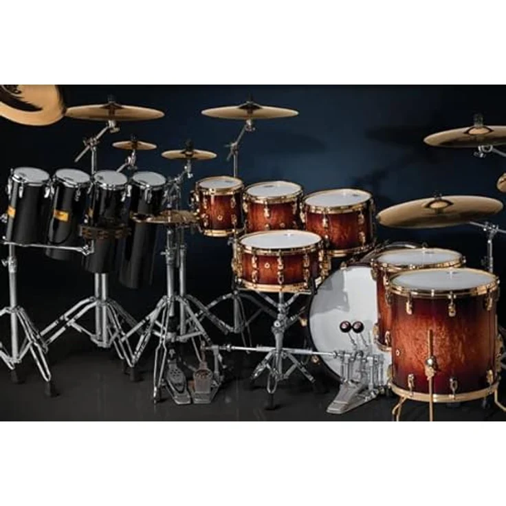 Pearl P-3002C Demon Double Pedal, Kettenantrieb Fußmaschine mit Ninja Kugellagern und Duo Deck Longboard, inkl. Koffer – Bild 12