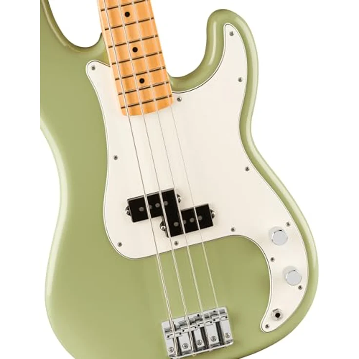 Fender Player II P Bass MN BCG, Precision E-Bass aus Erle mit Ahornhals und Alnico 5 Tonabnehmer, Farbe Birch Green – Bild 5