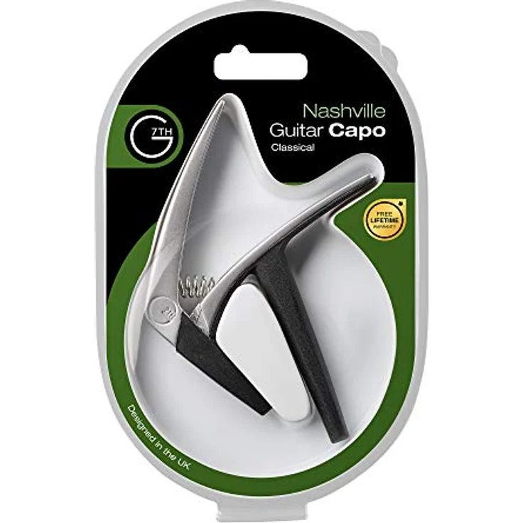G7th Nashville Classical Capo, Kapodaster für Konzertgitarre mit verbesserter Intonation und leichter Einhandbedienung – Bild 4
