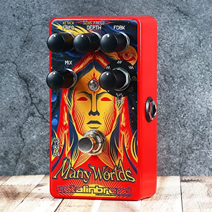 Catalinbread Many Worlds, Achtstufiger Phaser für E-Gitarre mit 8 wählbaren Phasenkontrollparametern und 6 LFOs, True Bypass – Bild 3