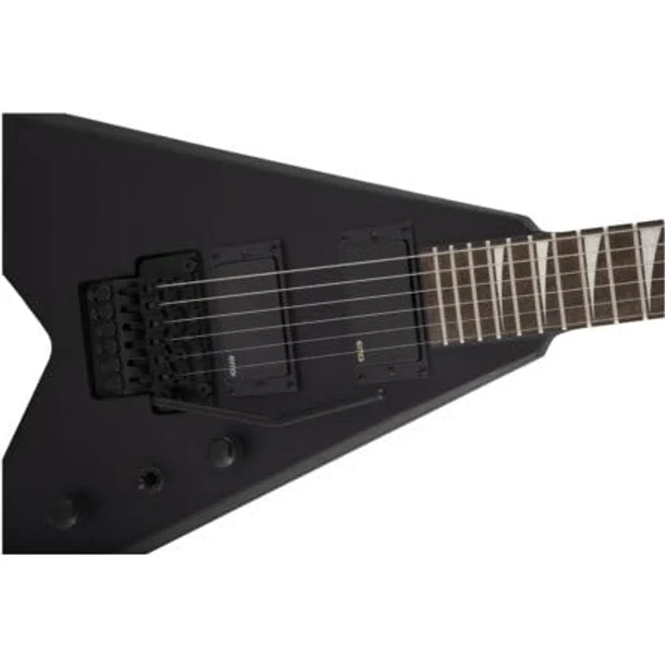 Jackson X Series King V KVXMG, E-Gitarre mit durchgehendem Ahornhals, aktiven EMG Tonabnehmern, Satin Black – Bild 8