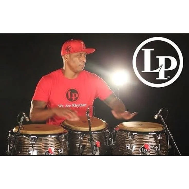 LP 11" Quinto Pedrito Martinez, Latin Percussion Trommel mit 3-lagigem Mango Korpus, chrom Hardware, Stained Mocha Finish – Bild 2
