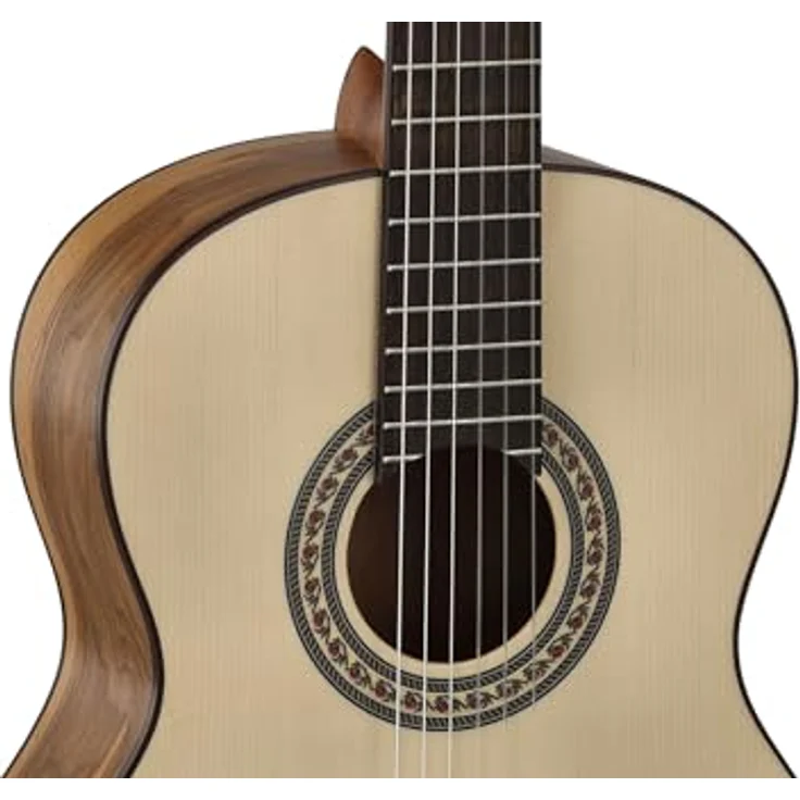 Caballero by Manuel Rodriguez Principio CA-CMO 120, Konzertgitarre 4/4, Boden & Zargen: Olive, Decke: Fichte Massiv, Hals: Okoume mit Carbon, Finish: Seidenmatt, Farbe: Natur – Bild 4