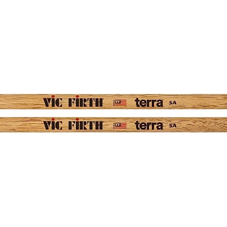 Vic Firth American Classic® Terra Serie 5A Trommelstöcke, aus Amerikanischem Hickory mit Holzspitze, widerstandsfähig und präziser Klangqualität – Bild 3