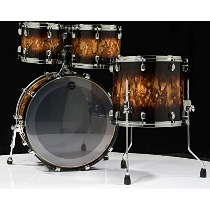 Tama Starclassic Walnut/Birch, 4-teiliges Schlagzeug-Set in Molten Brown Burst, Bass Drum 22"x16", Toms 10"x8" und 12"x9", Stand Tom 16"x14" – Bild 2