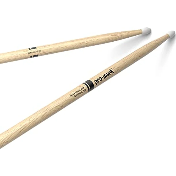 Pro Mark PW5BN 5B Classic Attack Drumsticks, Japanisches Eichenholz mit Nylonkopf, 40,64 cm Länge, 1,50 cm Durchmesser – Bild 1
