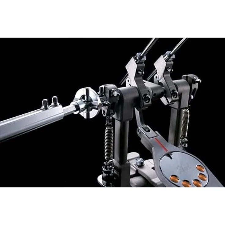 Pearl P-3002D Demon Double Pedal, Doppel-Bassdrum-Fußmaschine mit direktem Antrieb, Ninja Kugellager und einstellbarem Duo Deck Longboard, inkl. Koffer – Bild 4