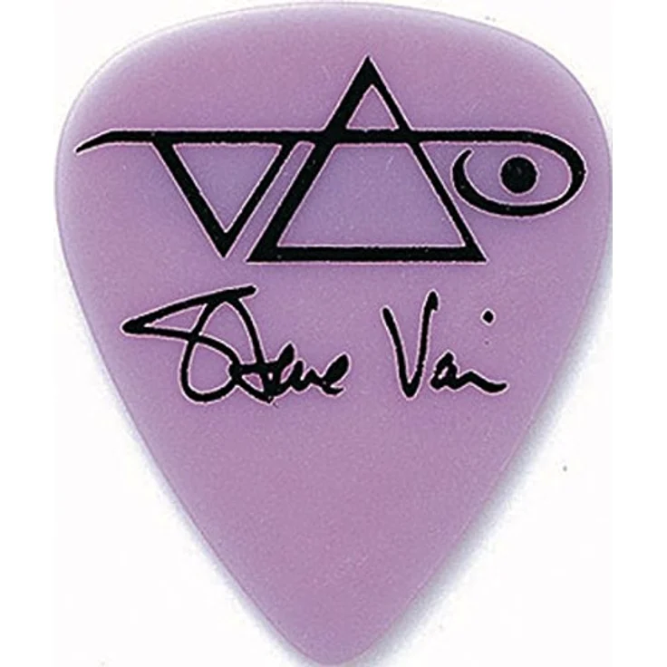Ibanez Steve Vai Pick Set MP, Original Signature Plektren, Set mit 6 Stück, 1,00mm, pink – Bild 1