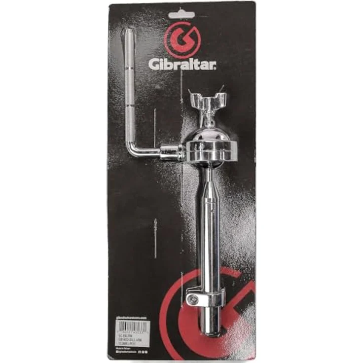 Gibraltar SC-BALRM Tom Arm 10,5mm, L-Tomarm mit Kugelgelenk und 7/8" (22,23mm) Rohrdurchmesser – Bild 3