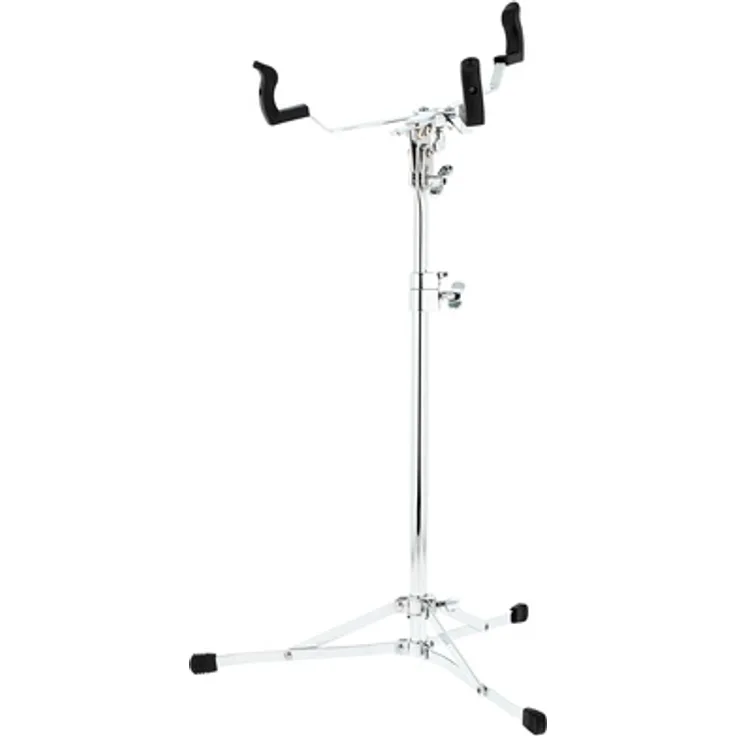 Tama HTS58F Classic Tom Stand, Flatbase Tom Ständer für 10"-14" Trommeln, höhenverstellbar 56-81cm, verstellbarer Winkel, 1,8kg