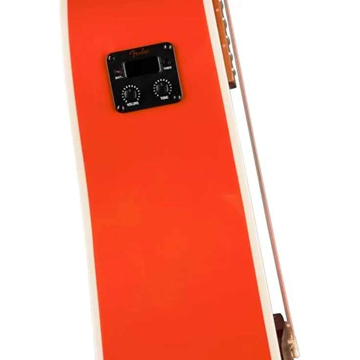 Fender CA STD Redondo CE IPG FRD, Westerngitarre mit Cutaway und Elektronik, Dreadnought-Format, Fiesta Red – Bild 5