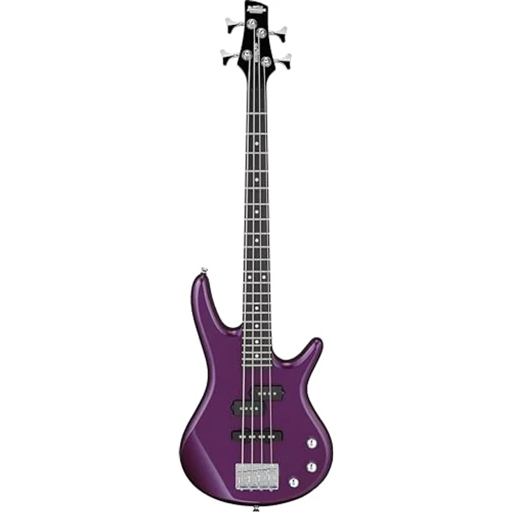 Ibanez miKro GSRM20-MPL, 4-Saiter E-Bass in Metallic Purple mit sorgfältiger Verarbeitung und ausgewählten Materialien – Bild 1