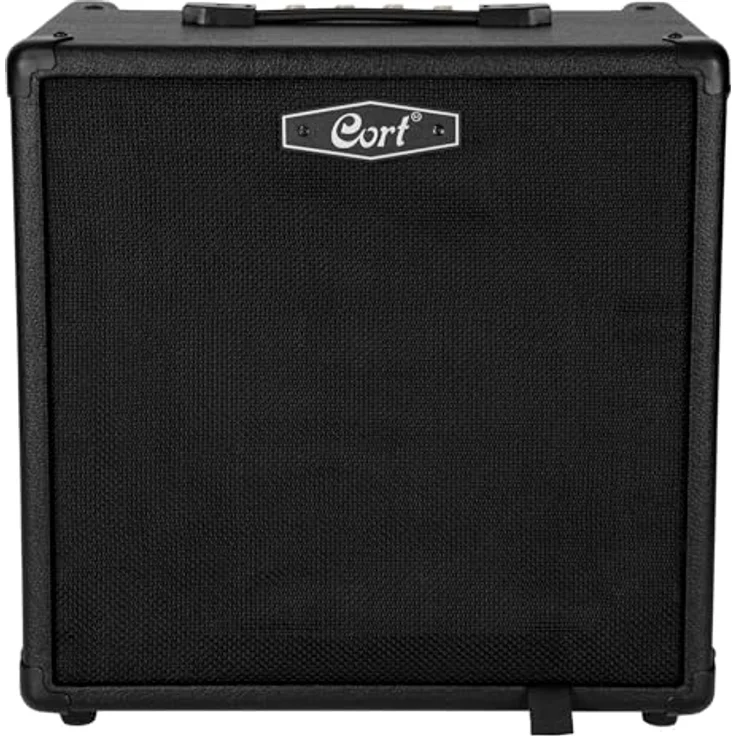Cort CM40B, Bassverstärker mit 40 W und 12 Zoll Lautsprecher, schwarz – Bild 3