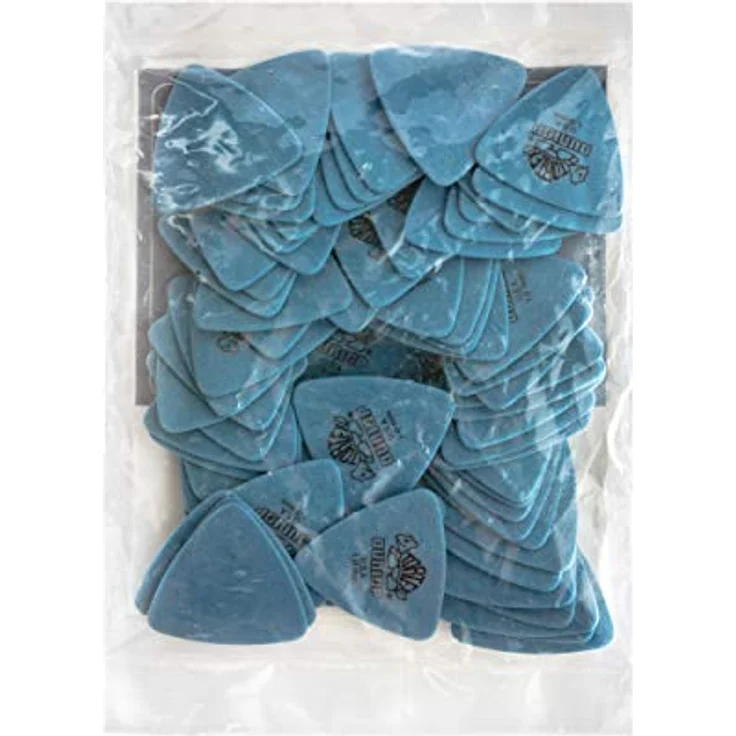 Jim Dunlop Plektrum Tortex Triangel, 1,00 mm, 72 Stück, blau – Bild 5