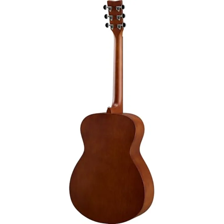 YAMAHA FS400 Akustikgitarre – Kompakter Concert-Korpus, 25"-Mensur, Geringer Saitenabstand, Dünnes Polyurethan-Finish, Matt-Design – Smoky Black – Bild 4