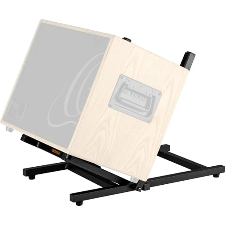 Ortega Guitars OAS-FL, Klappbarer Floor Amp Stand für Verstärker bis 40 kg, Stahl schwarz – Bild 3