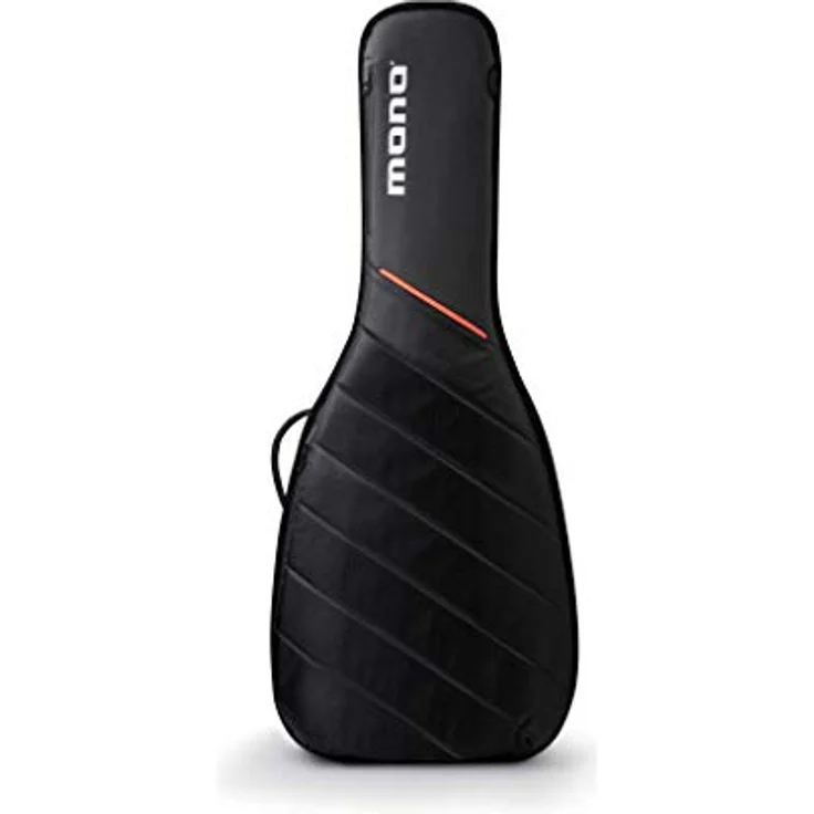 Mono Cases M80 Stealth, Gitarrentasche für E-Gitarre mit Headlock-Halsstütze und Wasserabweisendem Sharkskin, Schwarz – Bild 1