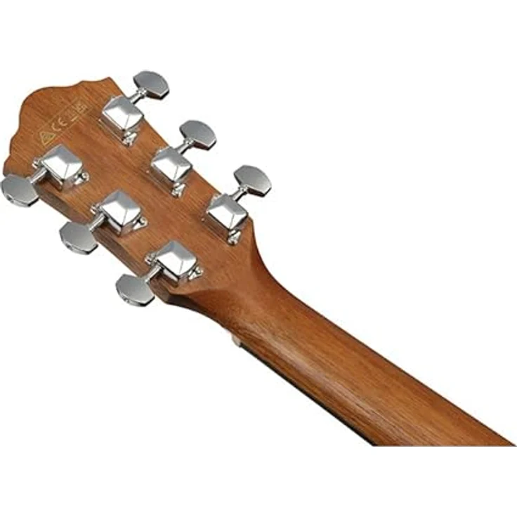 Ibanez V Akustikgitarre 6-String mit White Siris Deck und Nandu-Holzgriffbrett, Open Pore Brown, mit Ibanez Undersaddle Pickup und AEQ-2T Vorverstärker – Bild 5